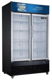 Dukers DSM-33R   Commercial Single Glass Door Merchandiser Refrigerator